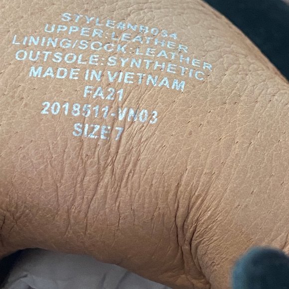 Madewell NWT CityWalk Lug Sole Black Suede Leather Boots 7M - Picture 11 of 14